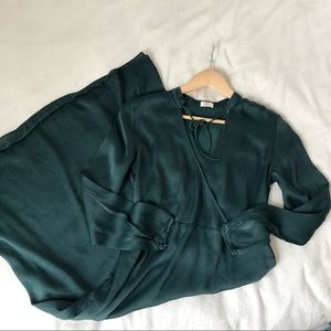 Aritzia little moon floor length dress